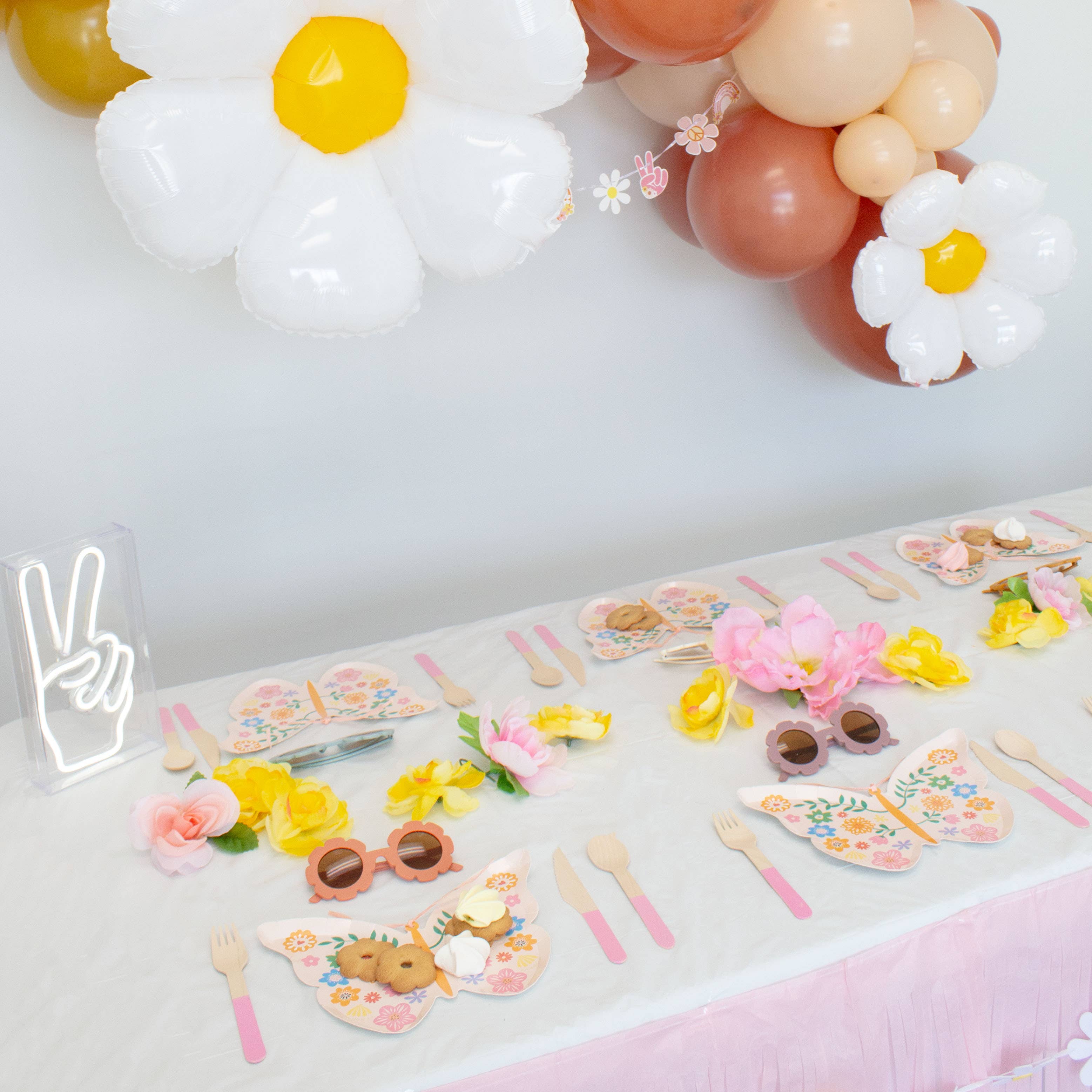 Pastel Pink Wooden Utensils (Set of 24)