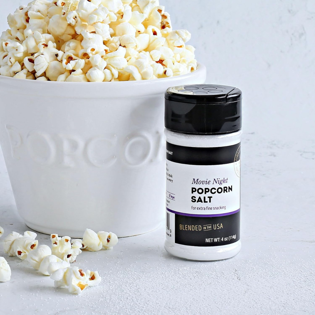 Movie Night Extra-Fine Popcorn Salt Shaker, 4 oz