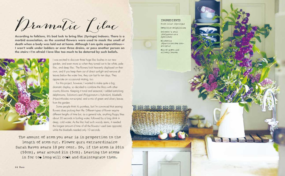 Inspire book by Willow Crossley, interior page spread