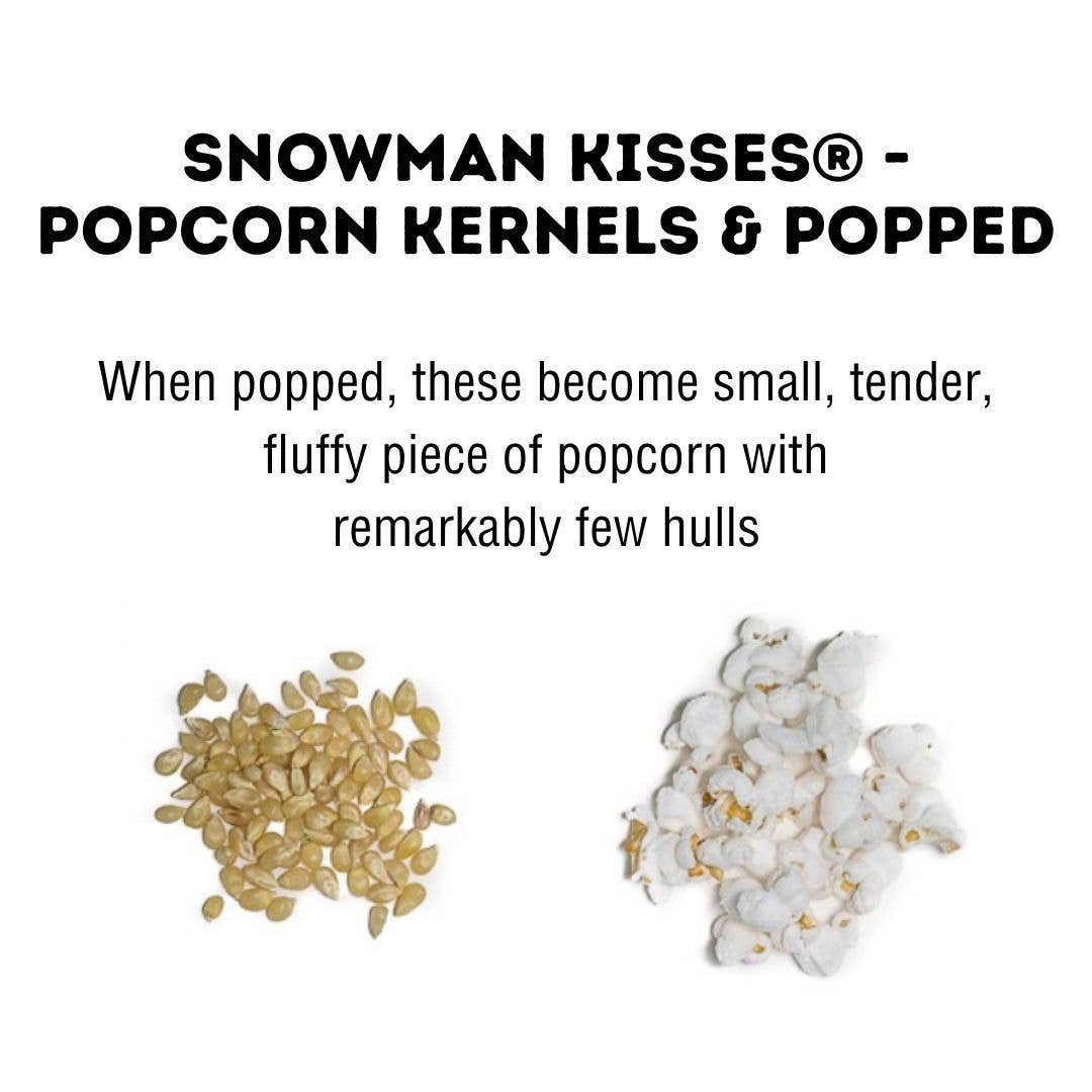 Snowman Kisses® Gourmet Popcorn Kernels Gift Box, 1 lb