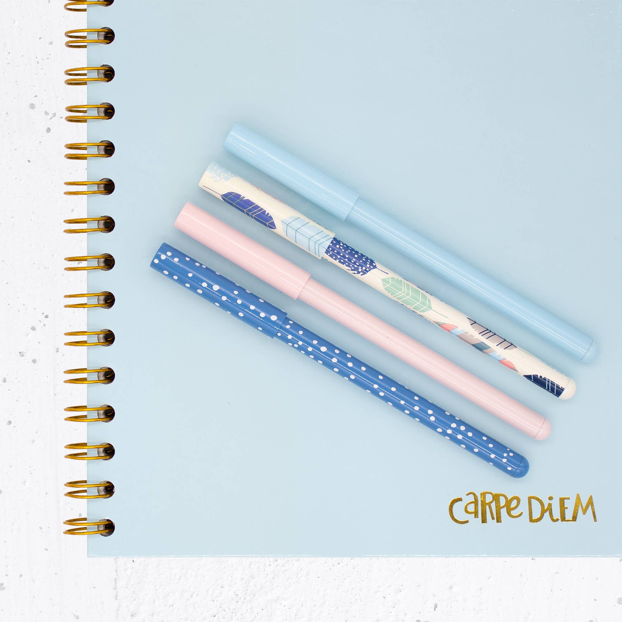 Feathers Ball Point Pen 4 Pack