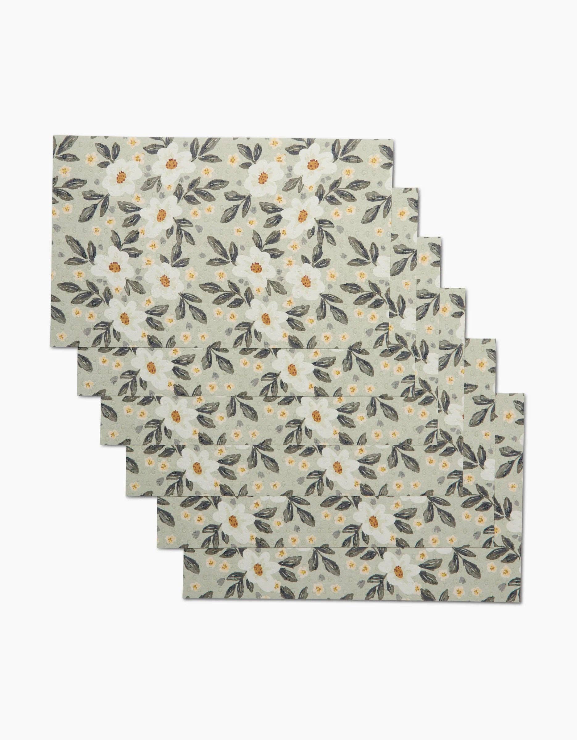 Painted Spring Flowers Not Paper Towel