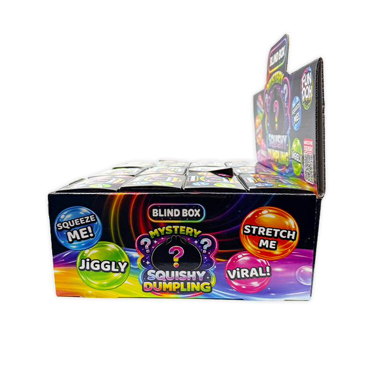 Novelty Brands Fun Doh Blind Box Squishy Steamer Dumpling toy, viral mystery dumpling squishy