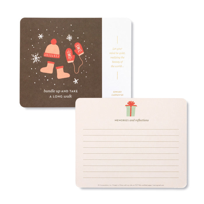 Compendium Merry Memories, activity cards detail