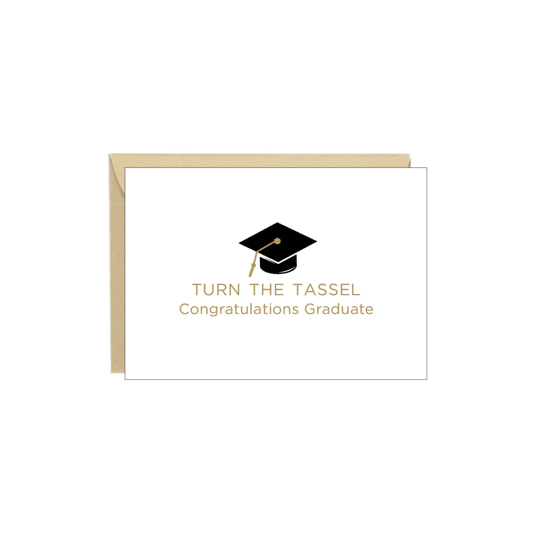 Graduation Cap Turn the Tassel Enclosure Card