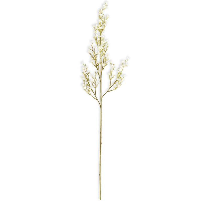 White mini berry spray, 31 inches, artificial winter floral