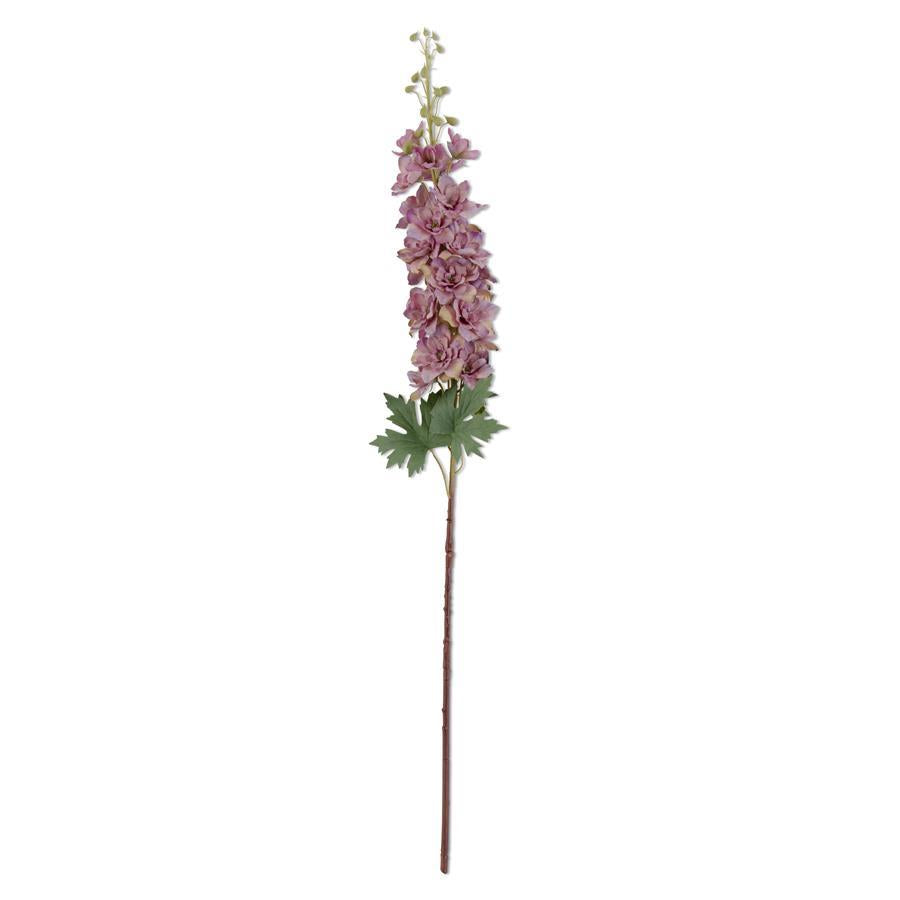 Purple delphinium stem, 37 inches, artificial floral