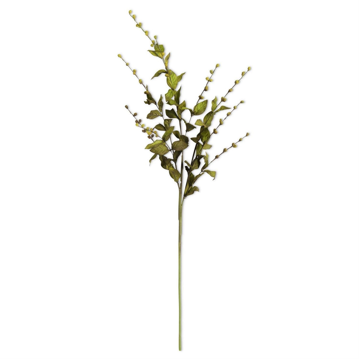 Green European beech stem, 35 inches, artificial floral