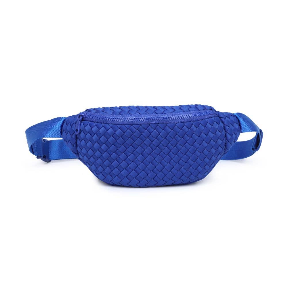 Aim High Woven Neoprene Belt Bag: Black