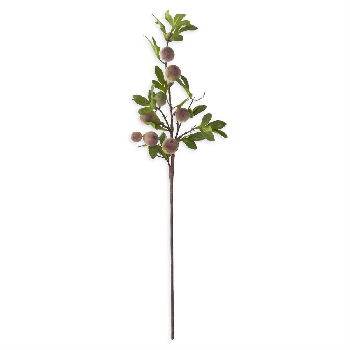 Flocked fig stem, 35 inches, artificial floral