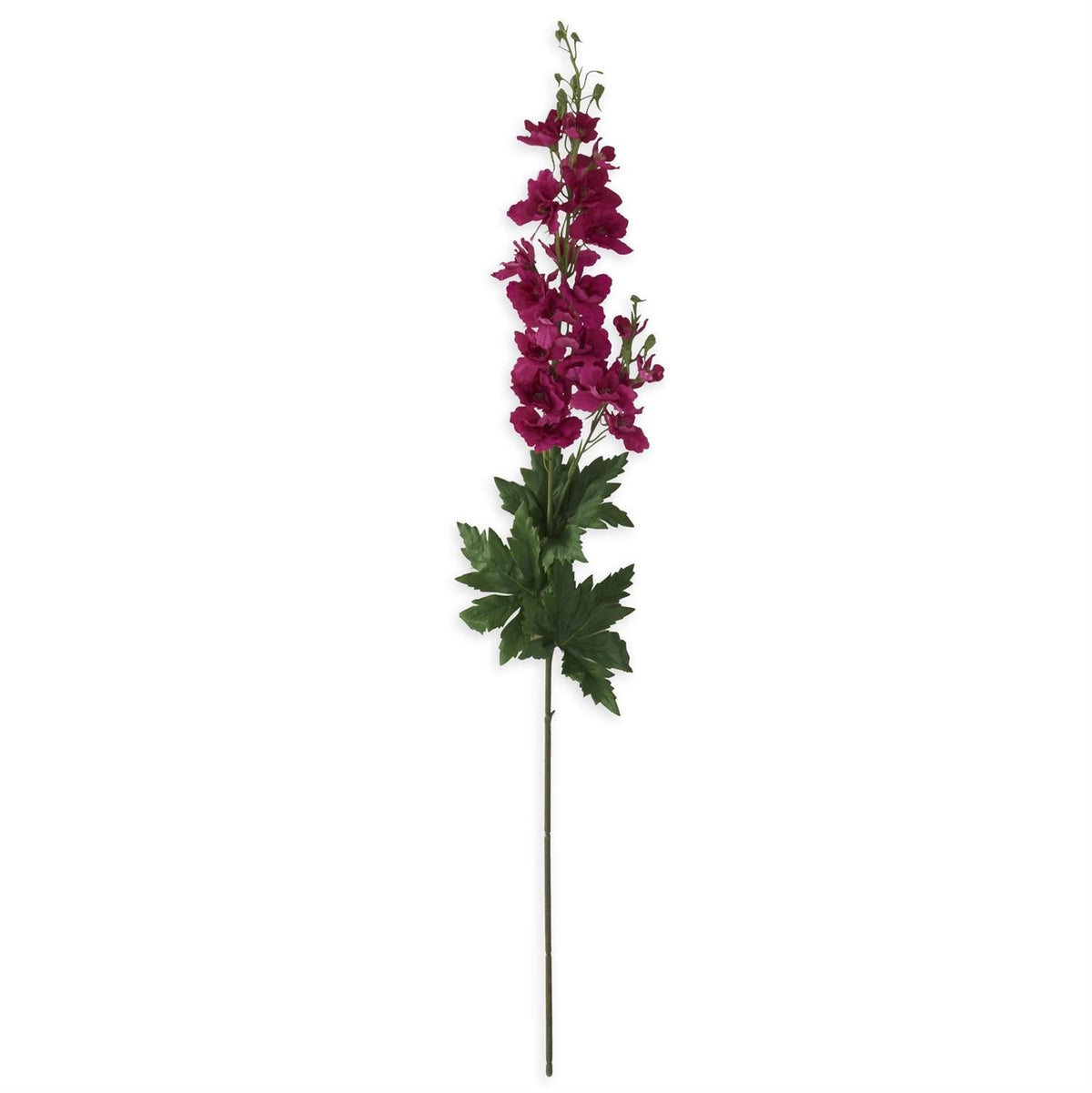 Fuchsia real touch 3-shoot delphinium stem, 36 inches, artificial floral