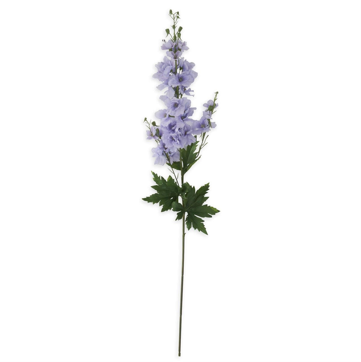 Purple real touch 3-shoot delphinium stem, 36 inches, artificial floral