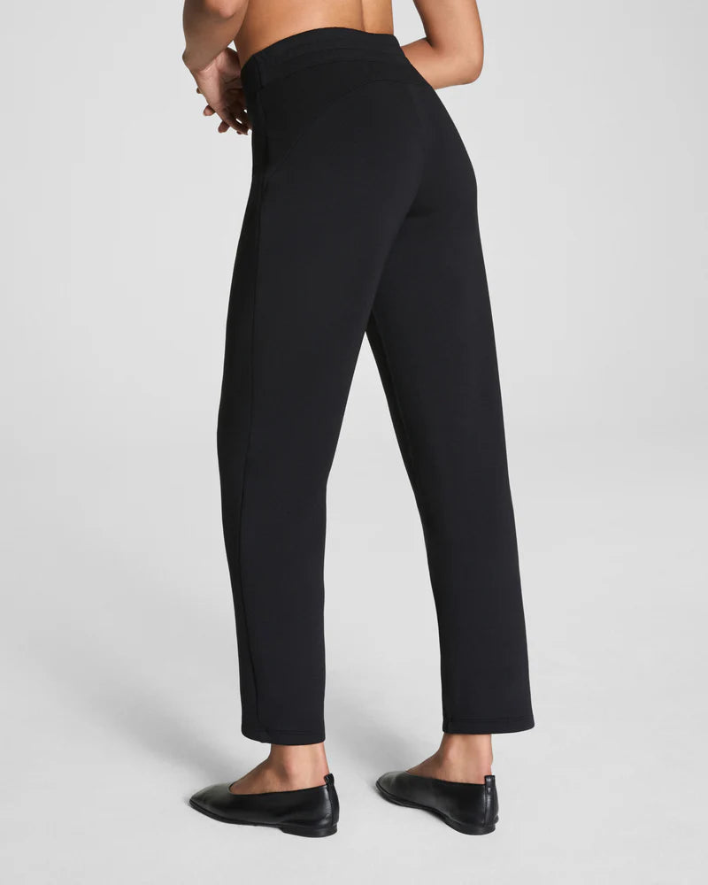 SPANX AirEssentials Slim Straight Pant in Very Black - detail