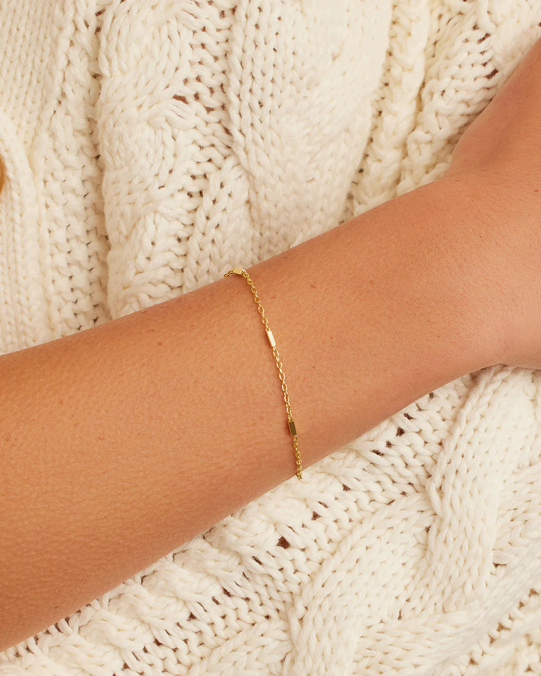 Tatum Bracelet, available in Gold and Silver