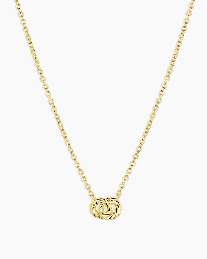Crew Interlocking Necklace, available in Silver or Gold