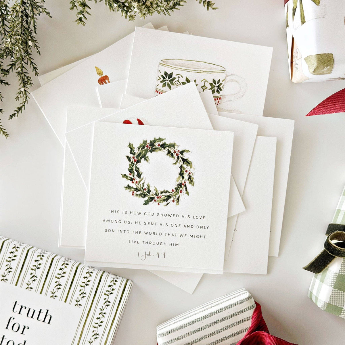 Advent truth for today bible verse cards
