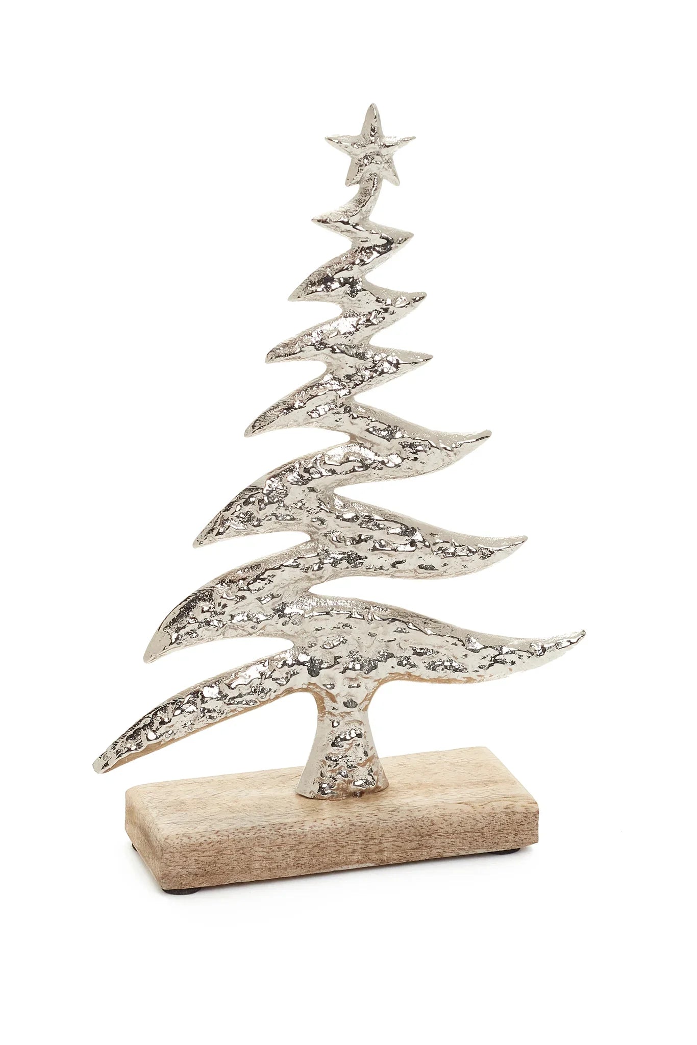 Small Aluminum Christmas Tree 6.5" x 10"
