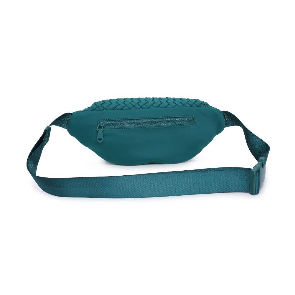 Aim High Woven Neoprene Belt Bag: Black