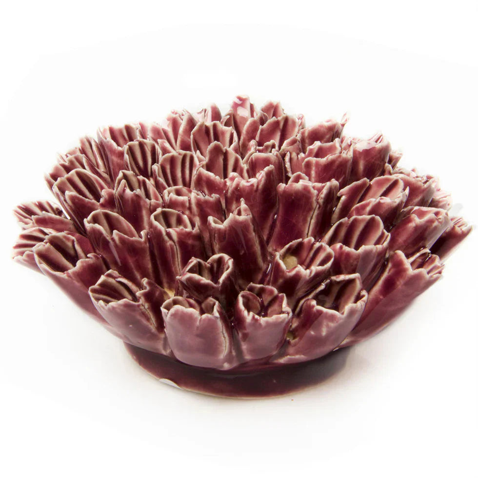 Ceramic Flower Collection 12 - Flower Purple