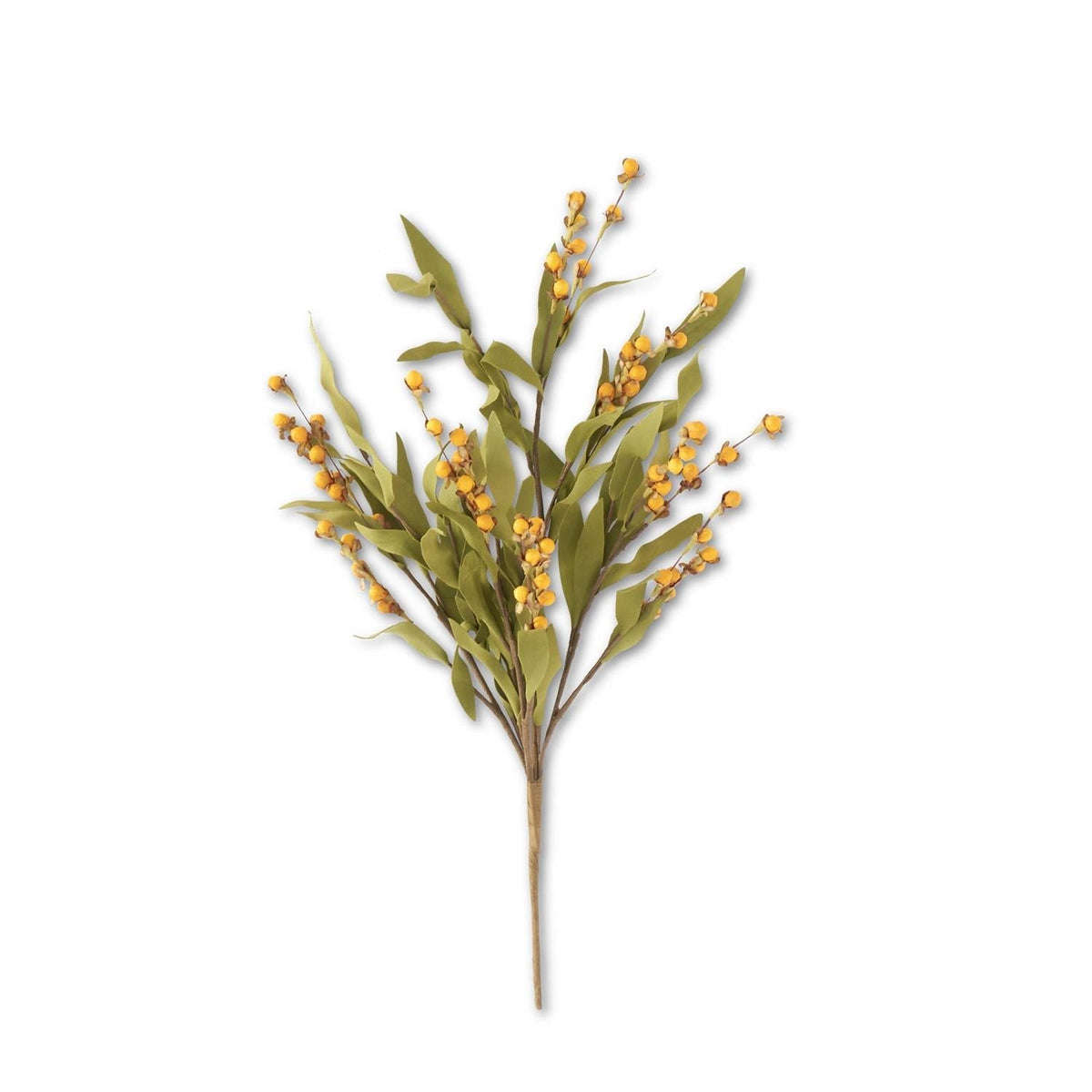 Orange eva berry bush, 22.5 inches, artificial fall decor