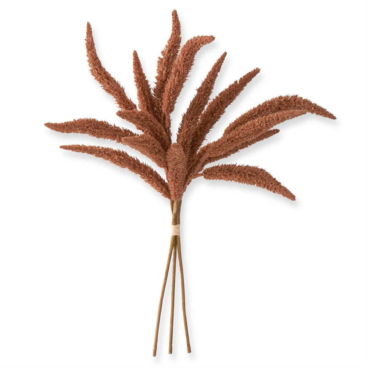Rust millet bundle, 3 stems, 24 inches, artificial floral