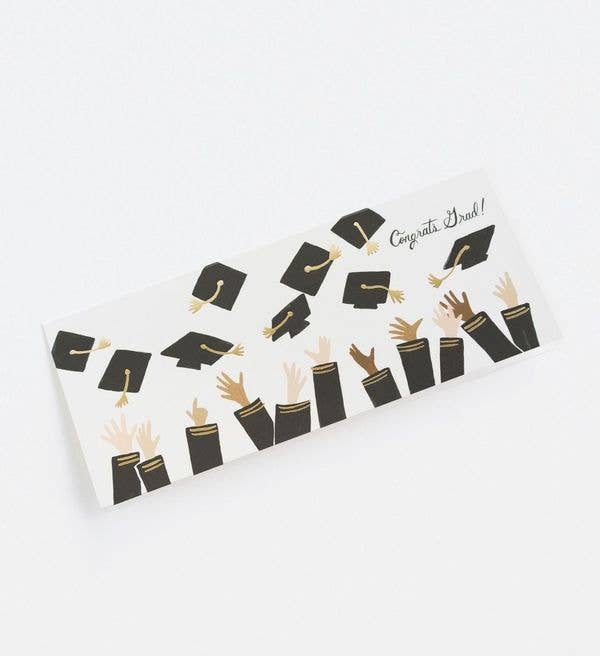 Rifle Paper Co. Congrats Grad card, envelope detail