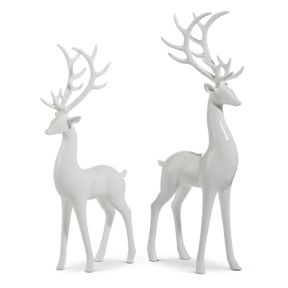 High Shine White Deer, 2 sizes