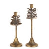 Antique Pinecone Candle Holder, 2 sizes