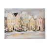 15.75" Twilight Tidings Village Wall Art