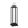 16.5" Black Lantern Candle Holder