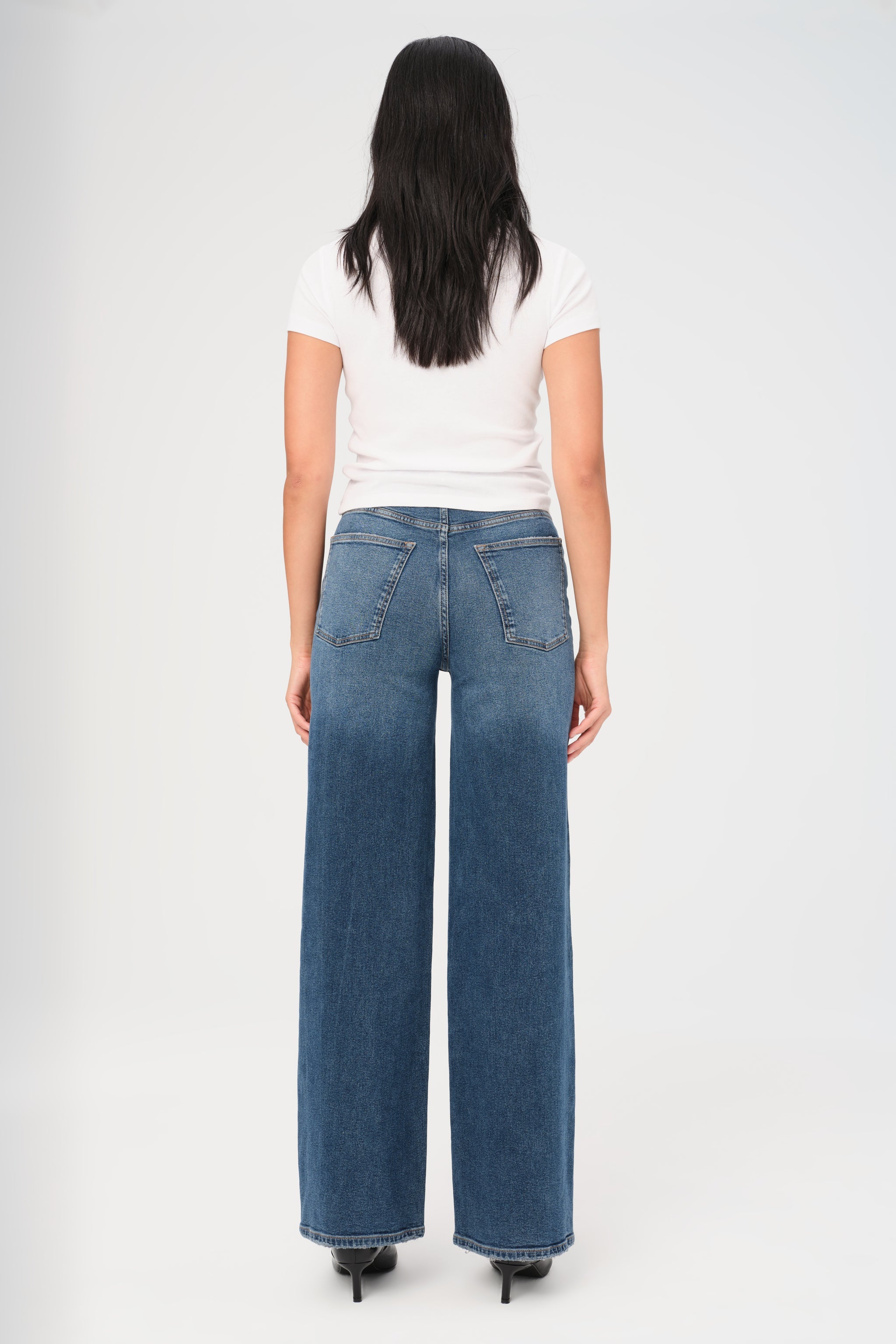 NAO- High Rise Bootcut Jeans, 2 washes
