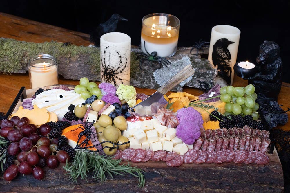 Gathering Boards cookbook, interior photo