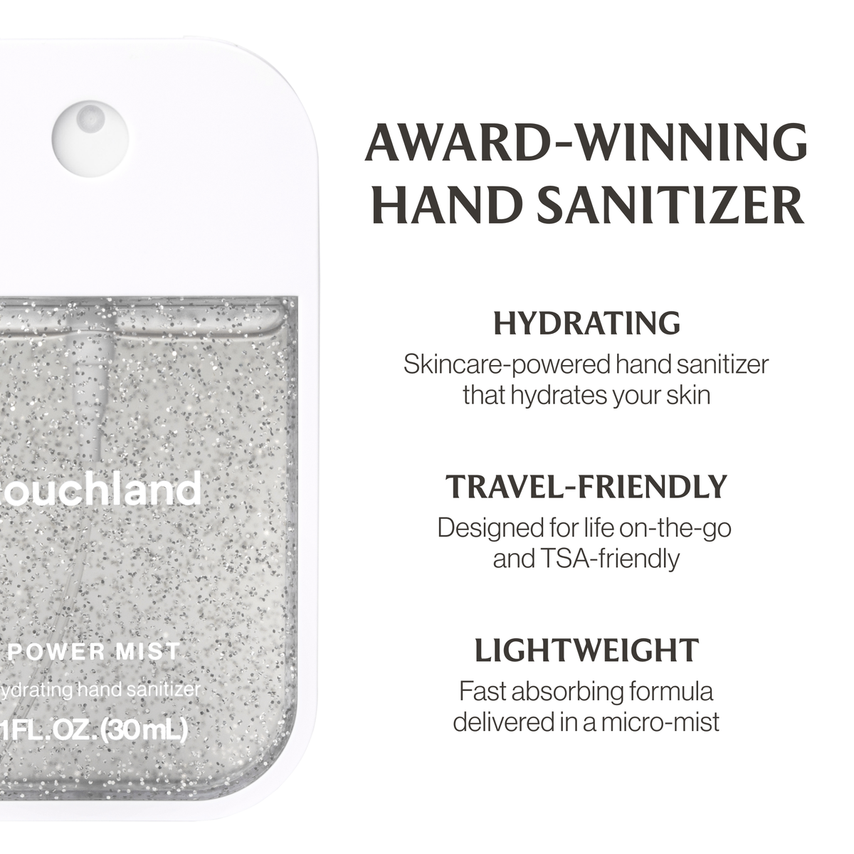 Touchland Confetti Cake Power Mist hydrating hand sanitizer