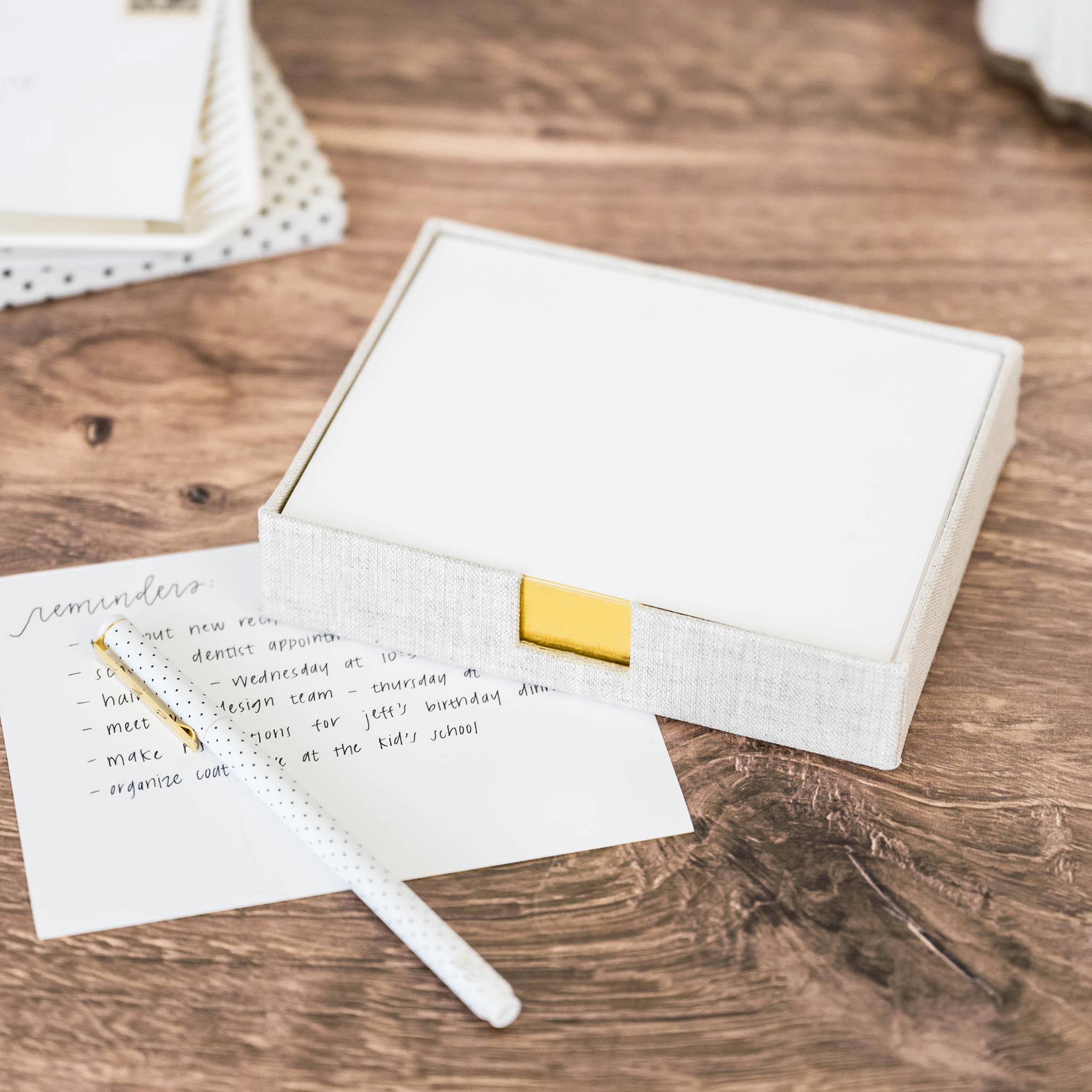 Desk Jotter, Rose