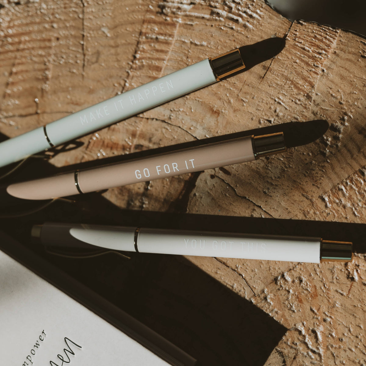 Sweet Water Decor You Got This pen set, lifestyle shot