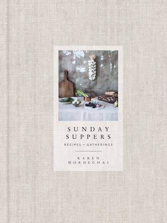 Sunday Suppers cookbook by Karen Mordechai, cover