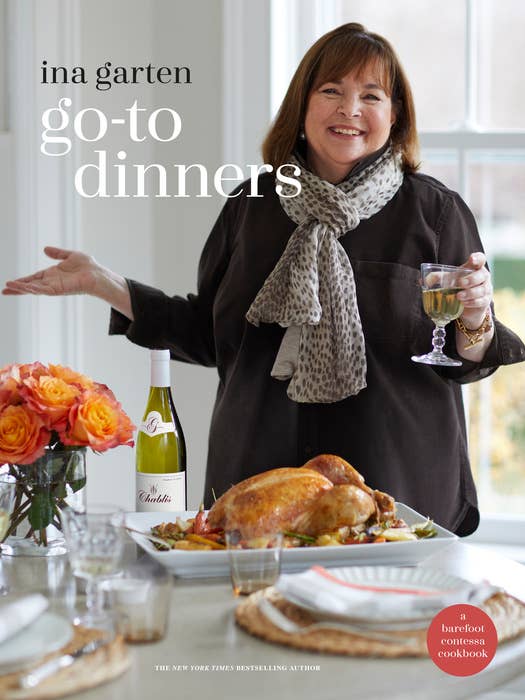 Go-To Dinners cookbook by Ina Garten, cover