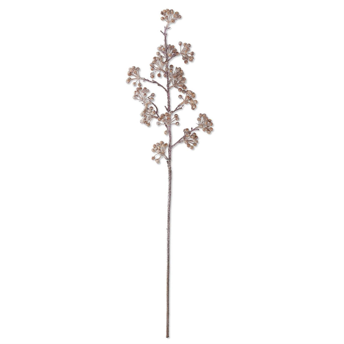Glittered Berry Spray/Stem, 29"