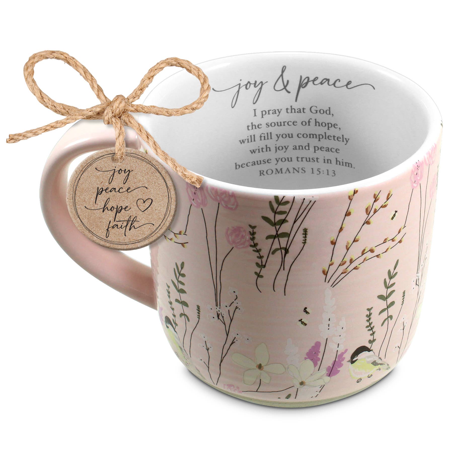 Spring Garden Joy Peace Coffee Mug