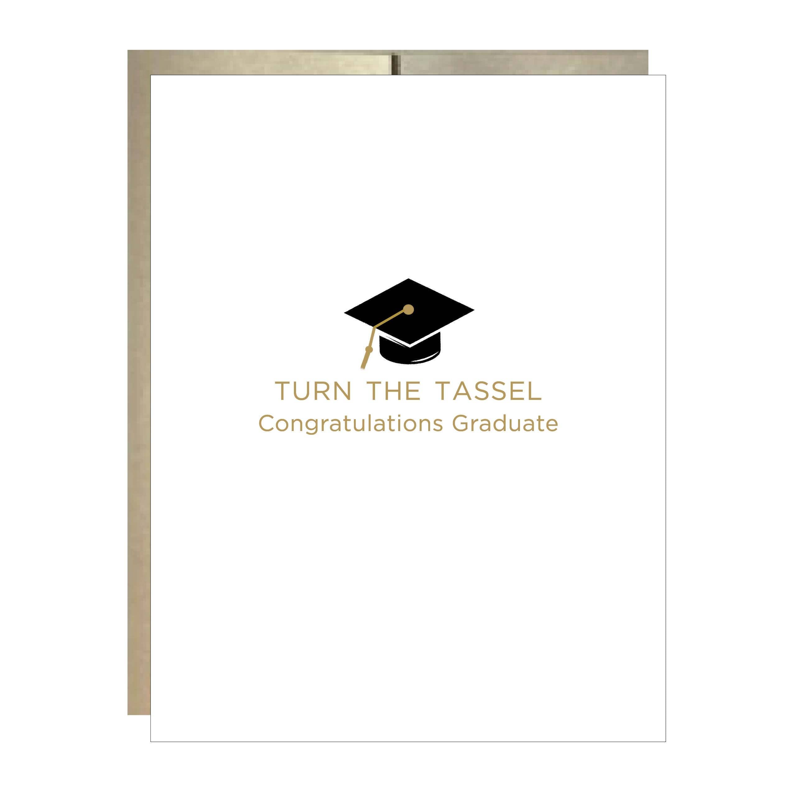 Graduation Cap Turn the Tassel Greeting Card