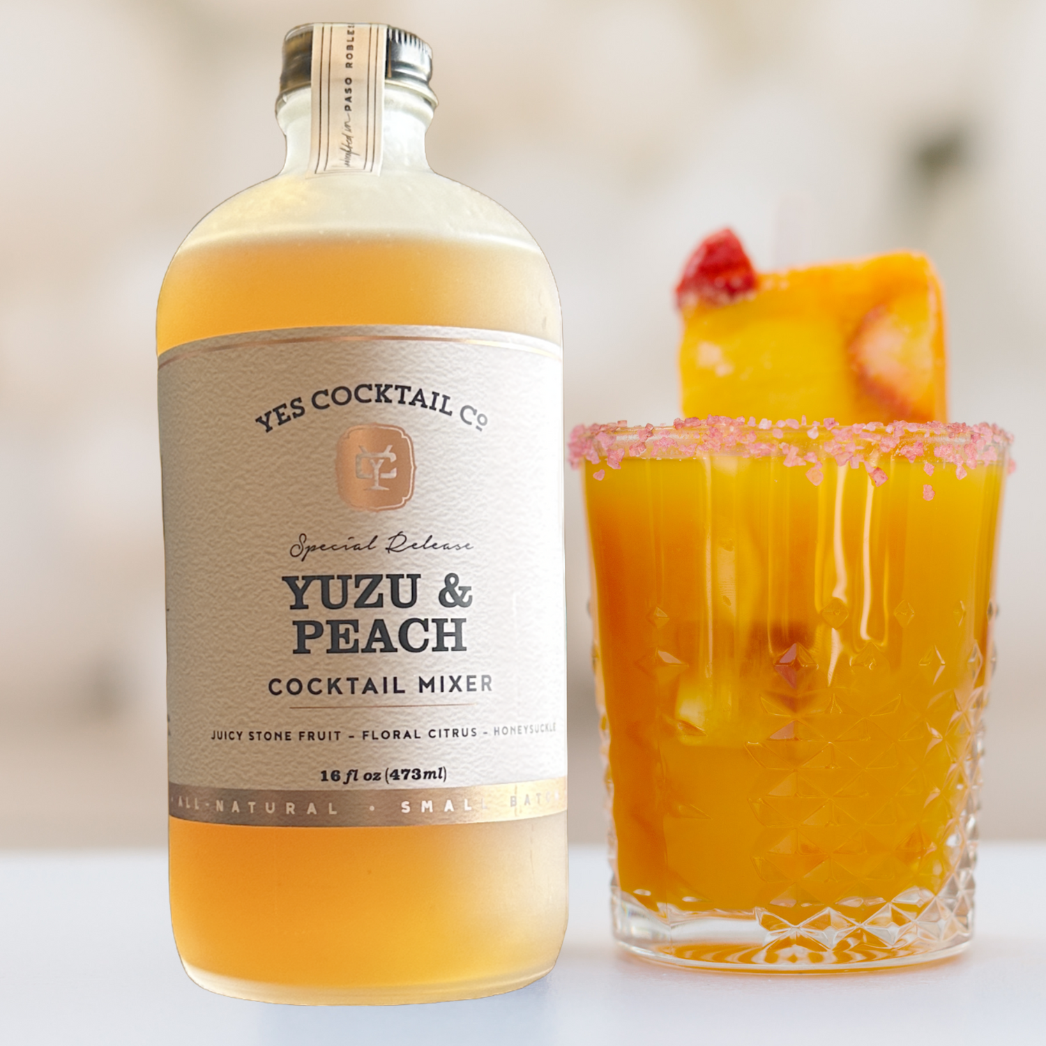 Yuzu & Peach Cocktail Mixer