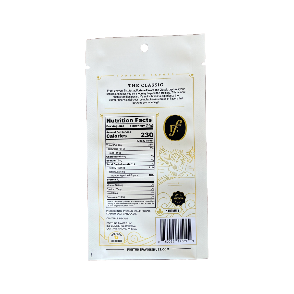 Fortune Favors Candied Pecans