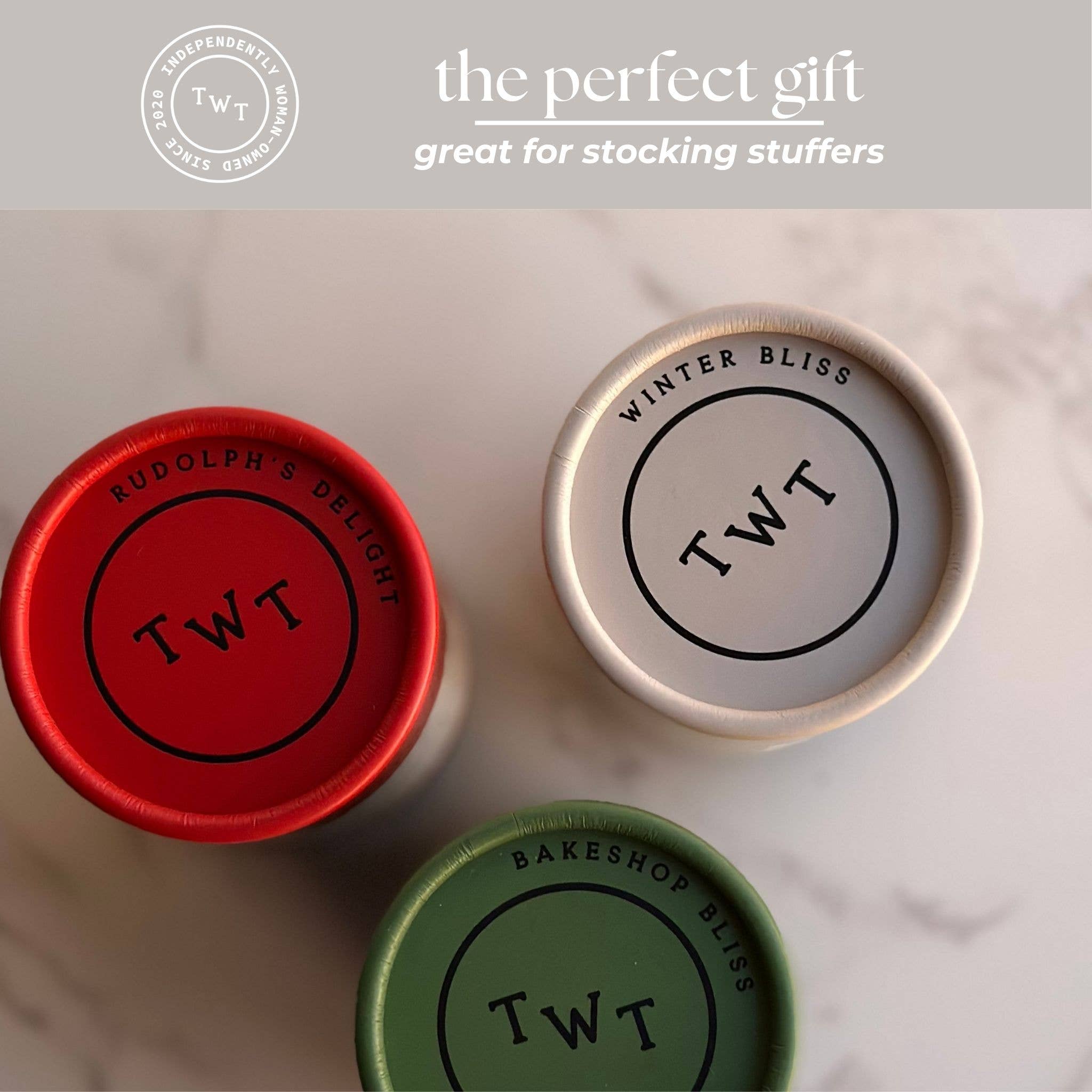 Bakeshop Bliss Holiday Herbal Mini Tube Gift (5 tea bags)