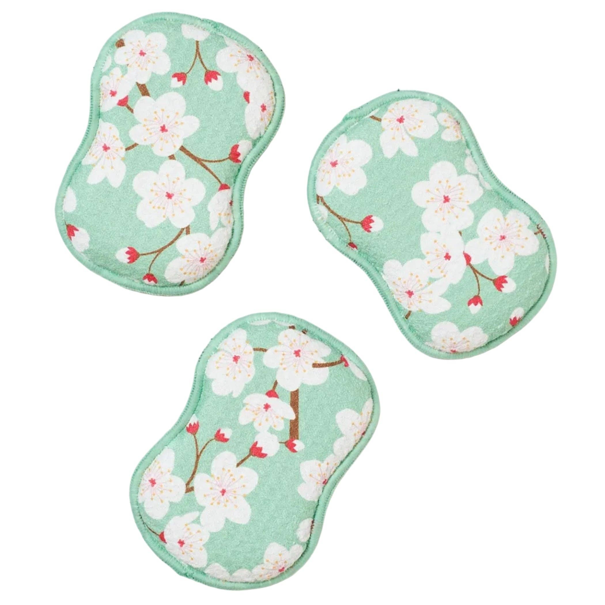 RE:usable Sponges (Set of 3) - Cherry Blossom