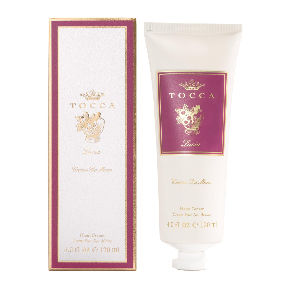 Tocca Lucia hand cream, 4oz boxed