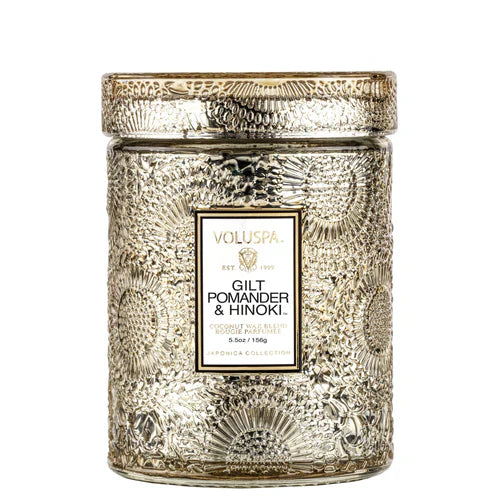 Gilt Pomander 5.5oz Small Jar