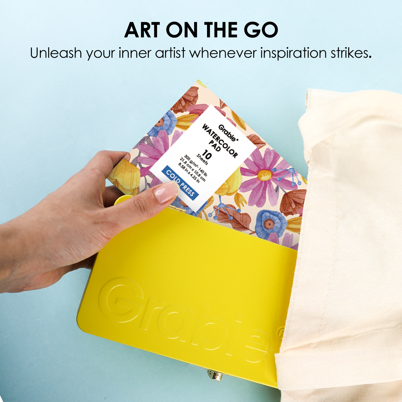 Grabie All-In-One Premium Watercolor Set of 50