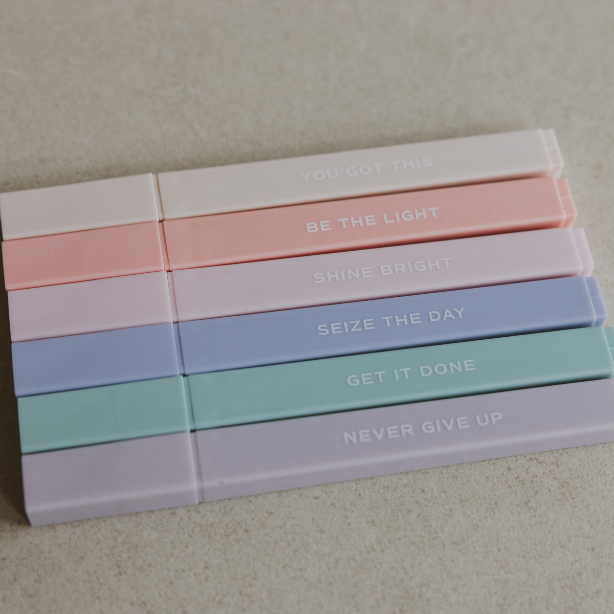 Sweet Water Decor neutral highlighter set, in use