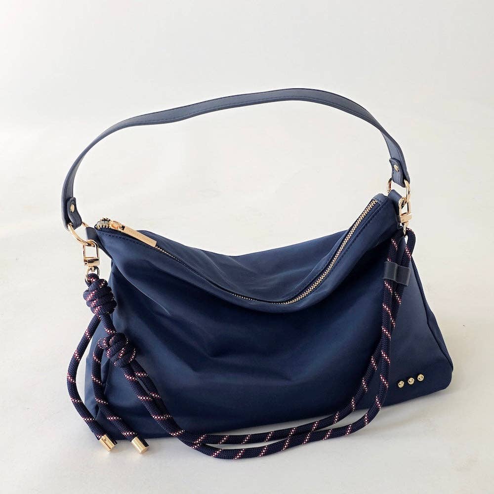 Nikki Nylon Slouchy Shoulder Bag, available in 2 colors