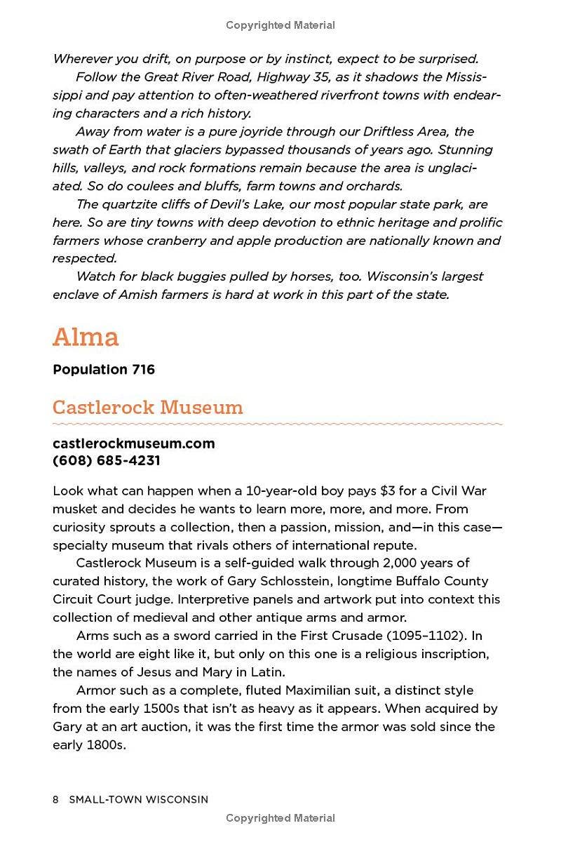 Small Town Wisconsin: Fun, Surprising, Exceptional Road Trip